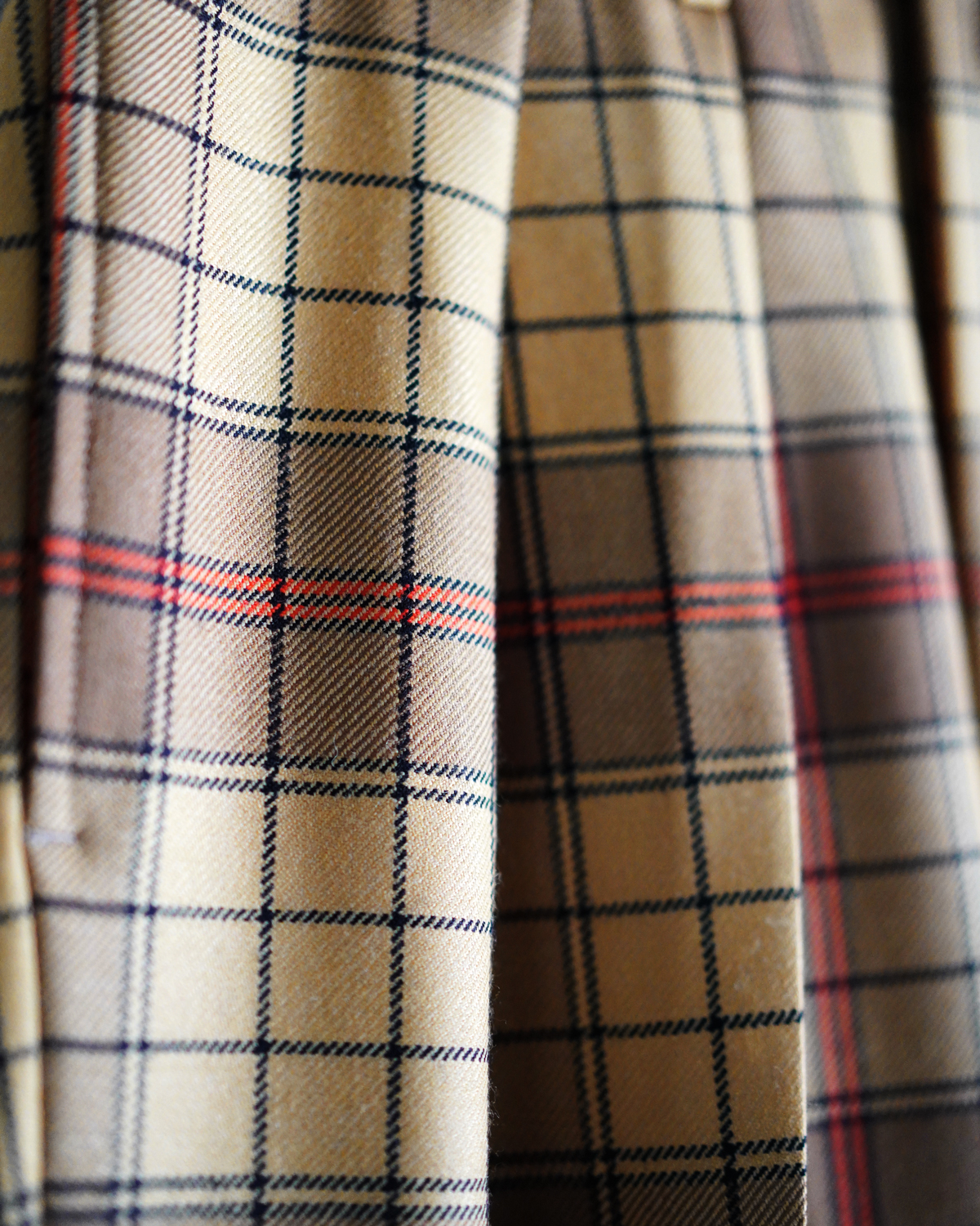 LOCHCARRON TARTAN CHECK ｜STANDARD - Beige Orange｜NEAT