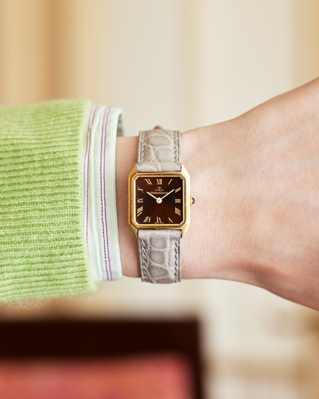 JAEGER-LECOULTRE｜Square｜18KYG – 70’s｜JAEGER-LECOULTRE (Vintage Watch)
