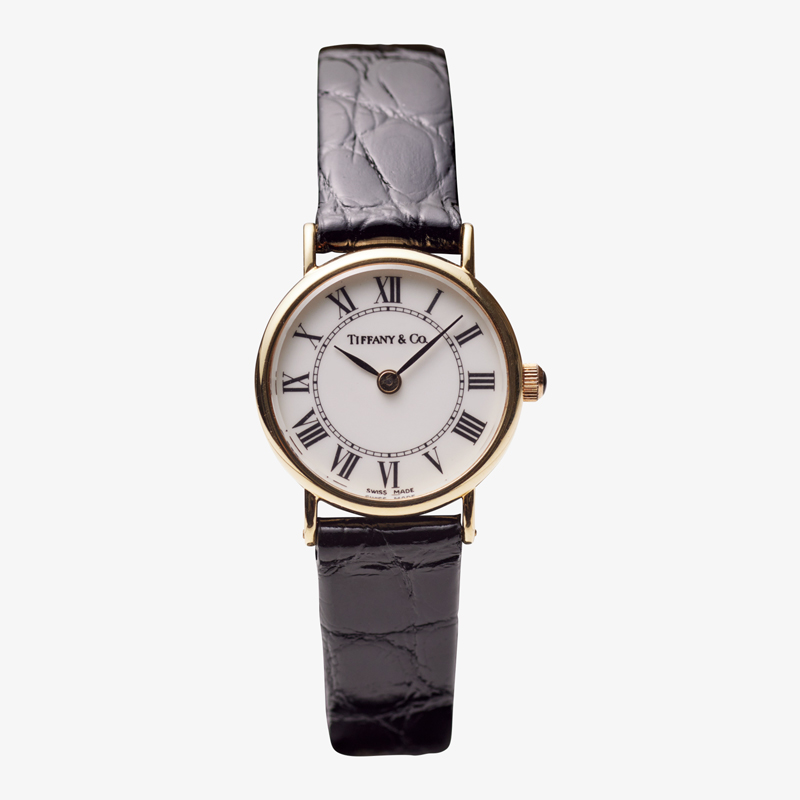 Tiffany & Co.｜Circle Roman Dial｜14KYG – 90’S｜TIFFANY & Co. (Vintage Watch)