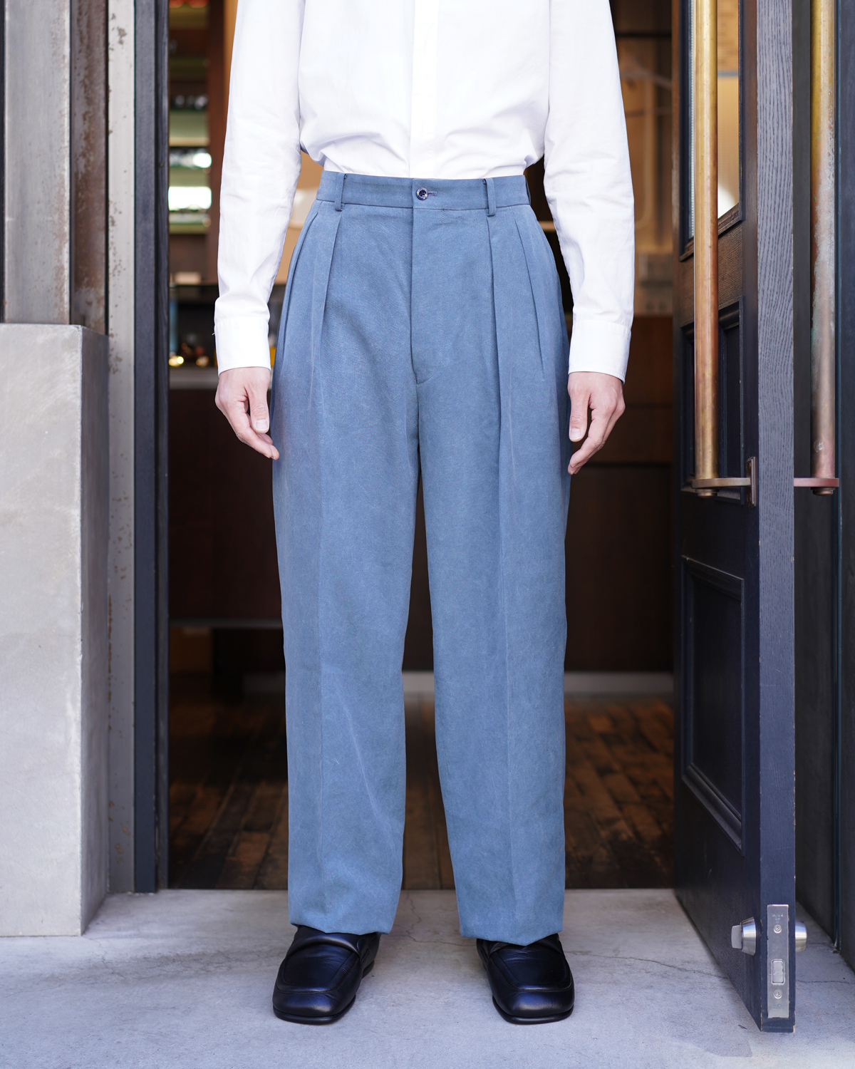 NEAT Chino | CELLULOSE NIDOM - Blue Gray <EXCLUSIVE>｜NEAT