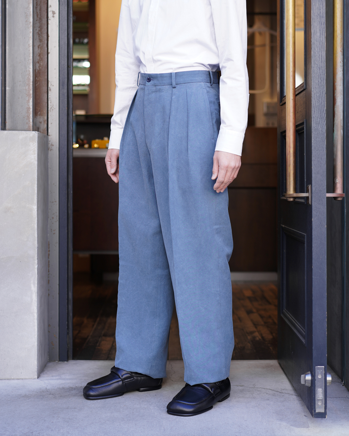 NEAT Chino | CELLULOSE NIDOM - Blue Gray <EXCLUSIVE>｜NEAT