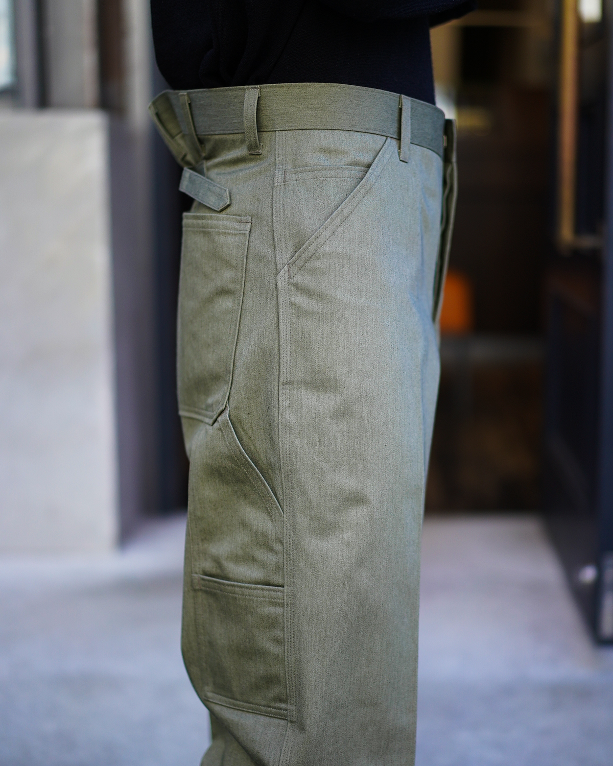 NEAT｜70's US BAKER｜PAINTER - Khaki｜PRODUCT｜Continuer Inc