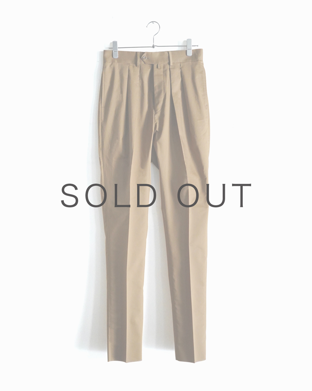 NEAT｜GIZA MOLESKIN LIGHT｜WIDE - Khaki｜PRODUCT｜Continuer Inc 