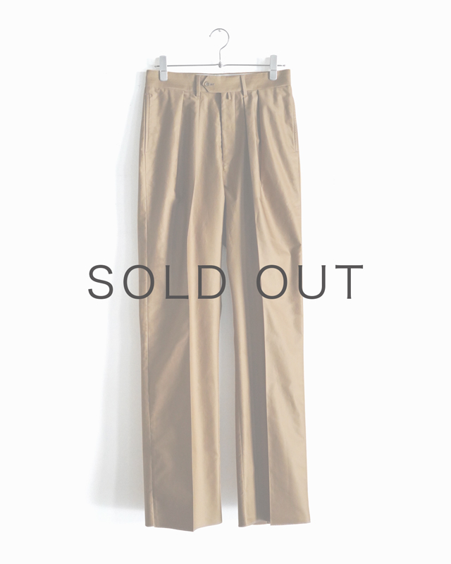 NEAT｜GIZA MOLESKIN LIGHT｜WIDE - Khaki｜PRODUCT｜Continuer Inc 