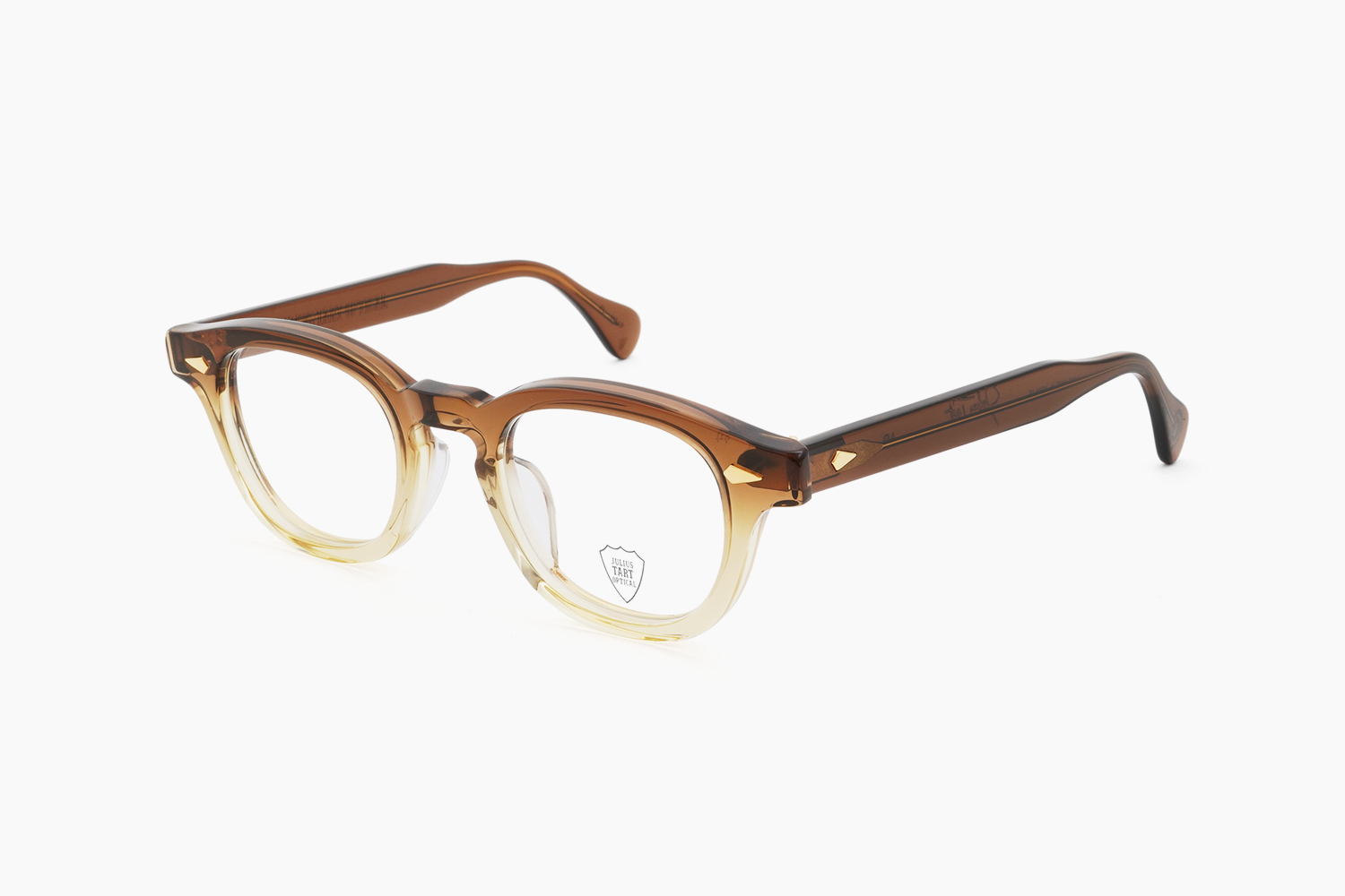 AR 44 - Brown Gradient ＜Gold Caulking＞｜JULIUS TART OPTICAL