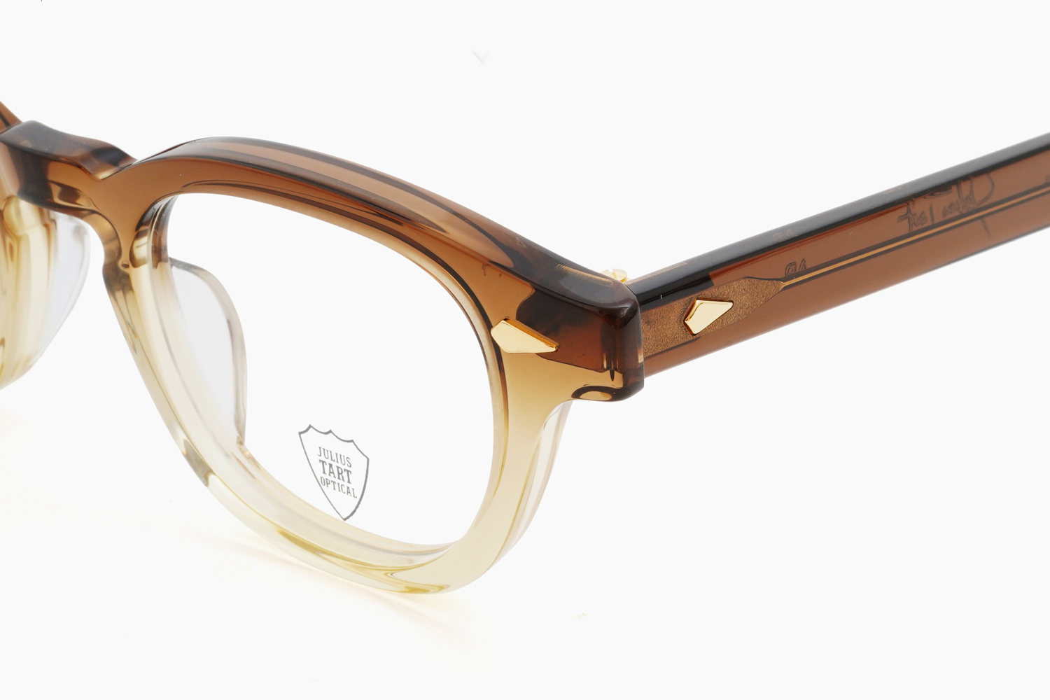 AR 44 - Brown Gradient ＜Gold Caulking＞｜JULIUS TART OPTICAL