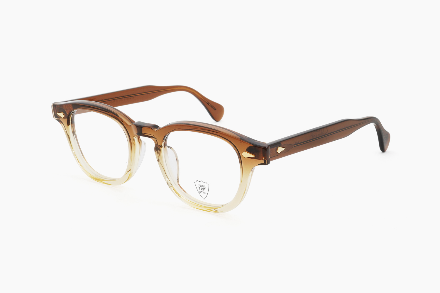 AR 46 - Brown Gradient ＜Gold Caulking＞｜JULIUS TART OPTICAL