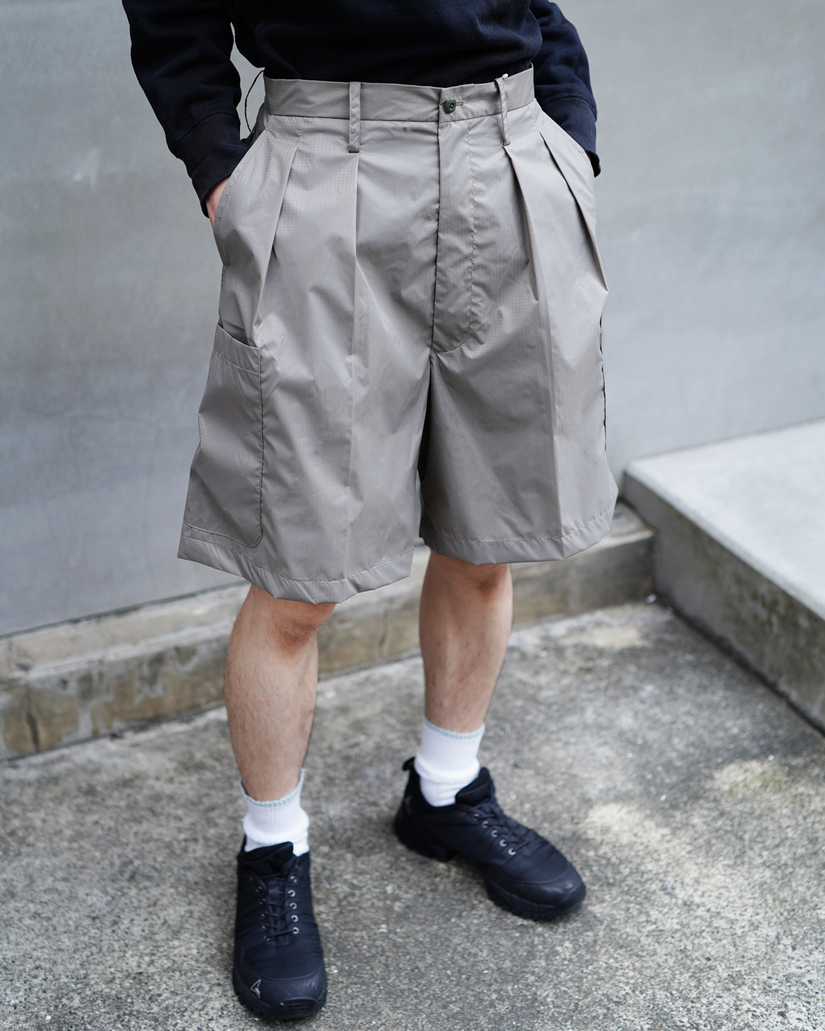 EPIC PACKABLE｜CARGO SHORTS - Olive｜NEAT