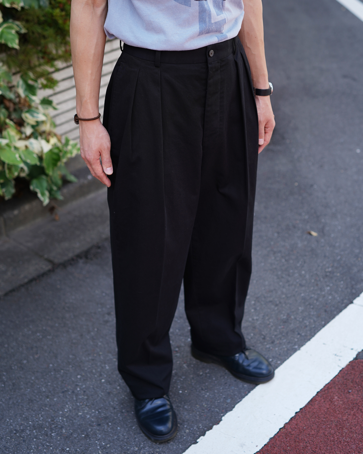 【サイズ46】NEAT　NEAT Chino - BLACK