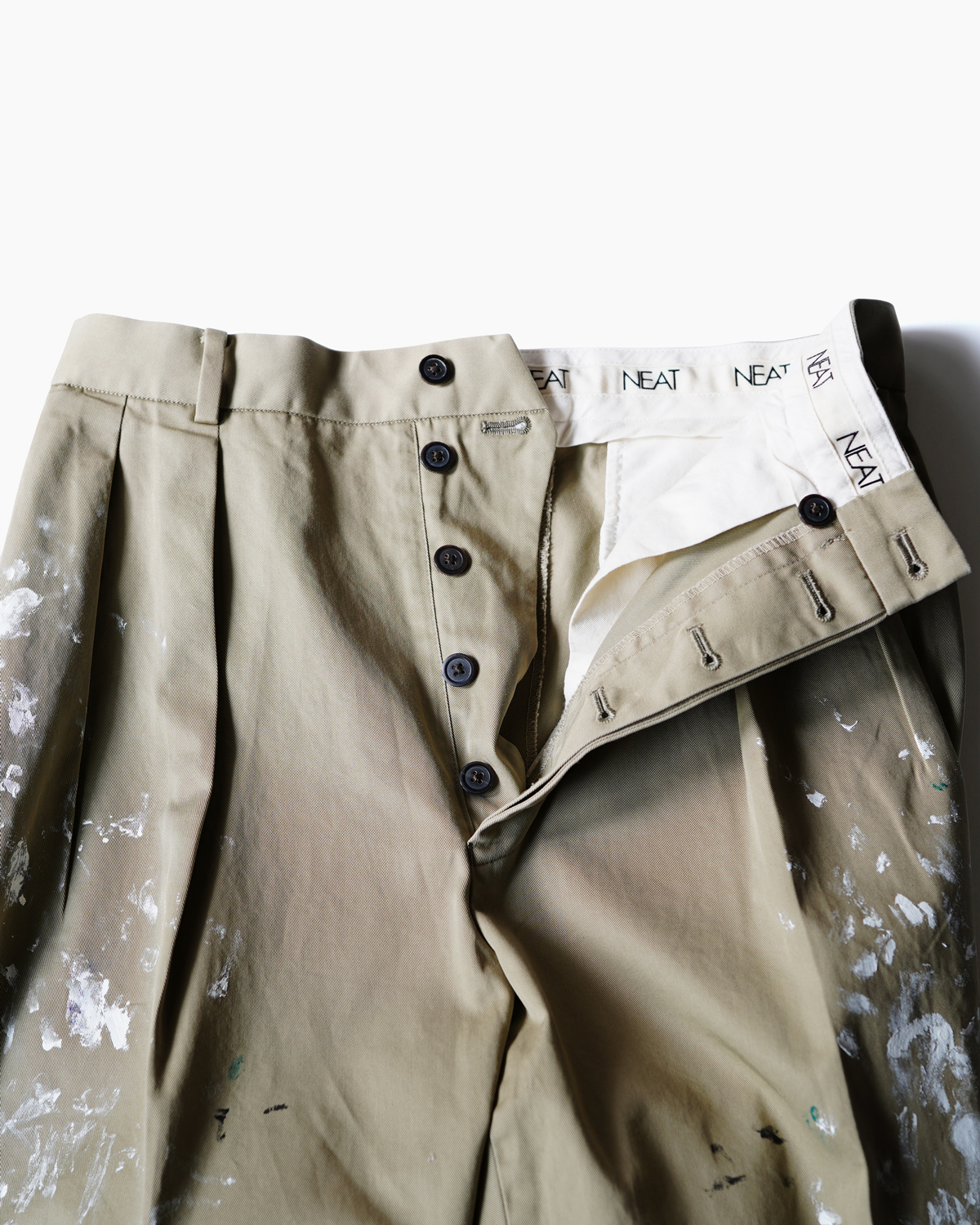 NEAT｜NEAT Chino - Paint Beige｜PRODUCT｜Continuer Inc.｜メガネ 
