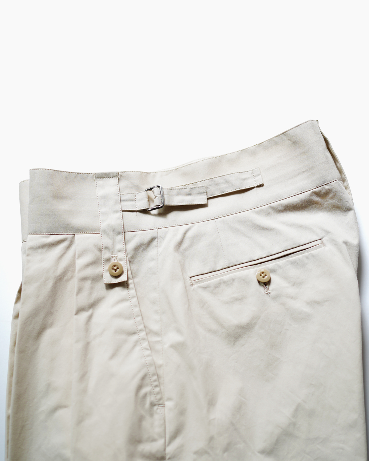 MASTER SHIELD COTTON｜BELTLESS - Sand Beige｜NEAT