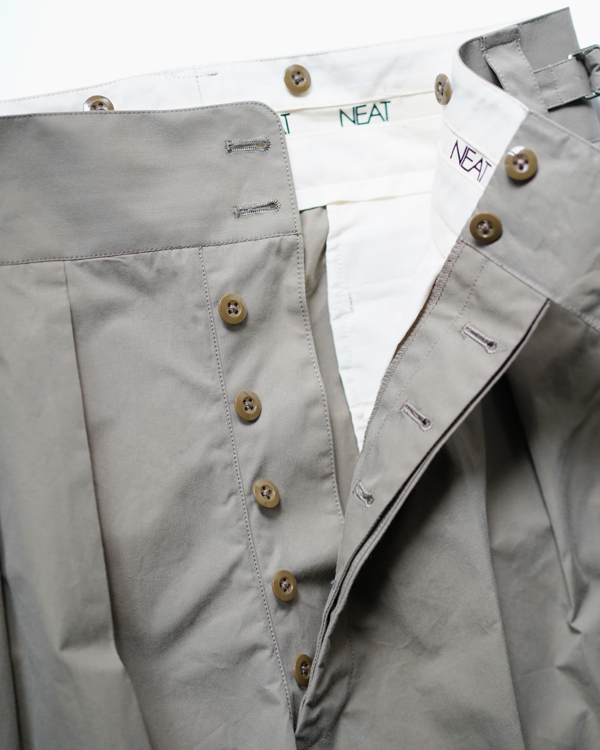 MASTER SHIELD COTTON｜BELTLESS - Taupe｜NEAT