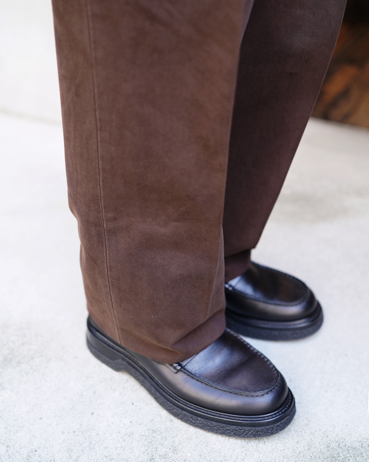 DRILL TWILL｜NEAT Chino - Brown｜NEAT