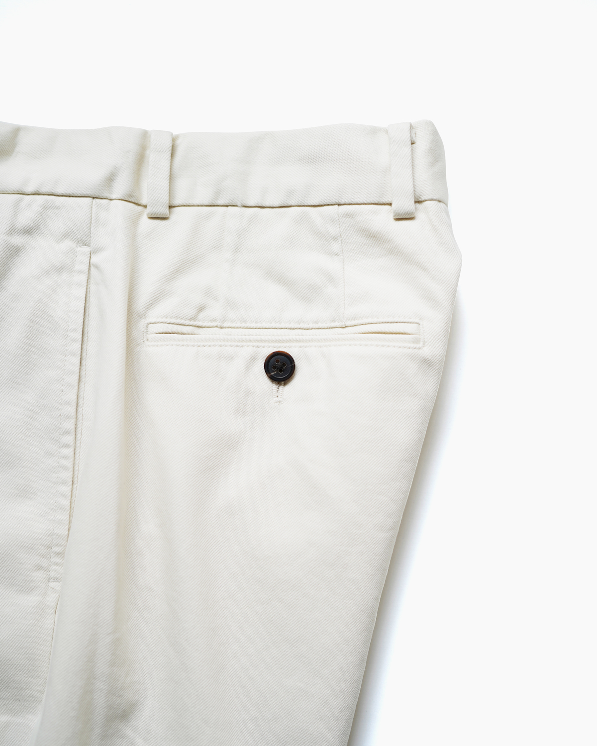 DRILL TWILL｜NEAT Chino - Ivory｜NEAT