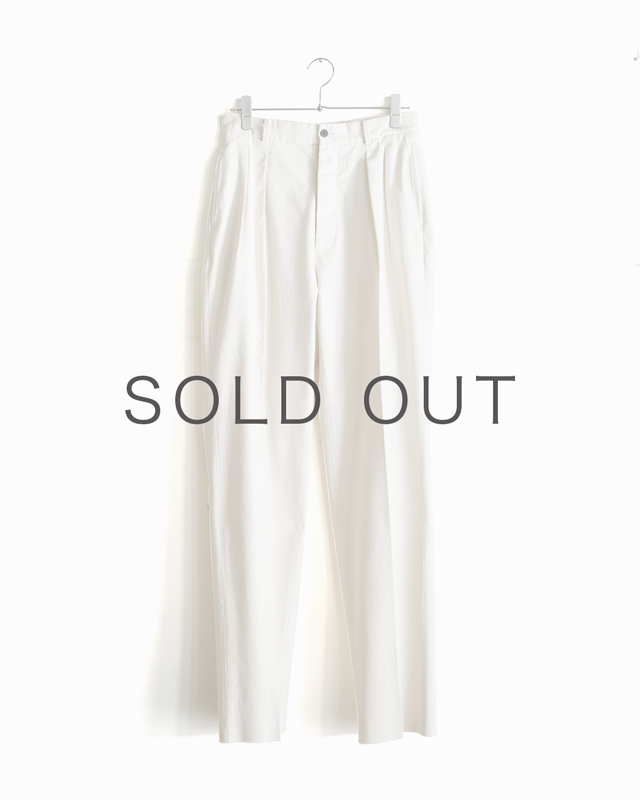 DRILL TWILL｜NEAT Chino – Ivory｜NEAT