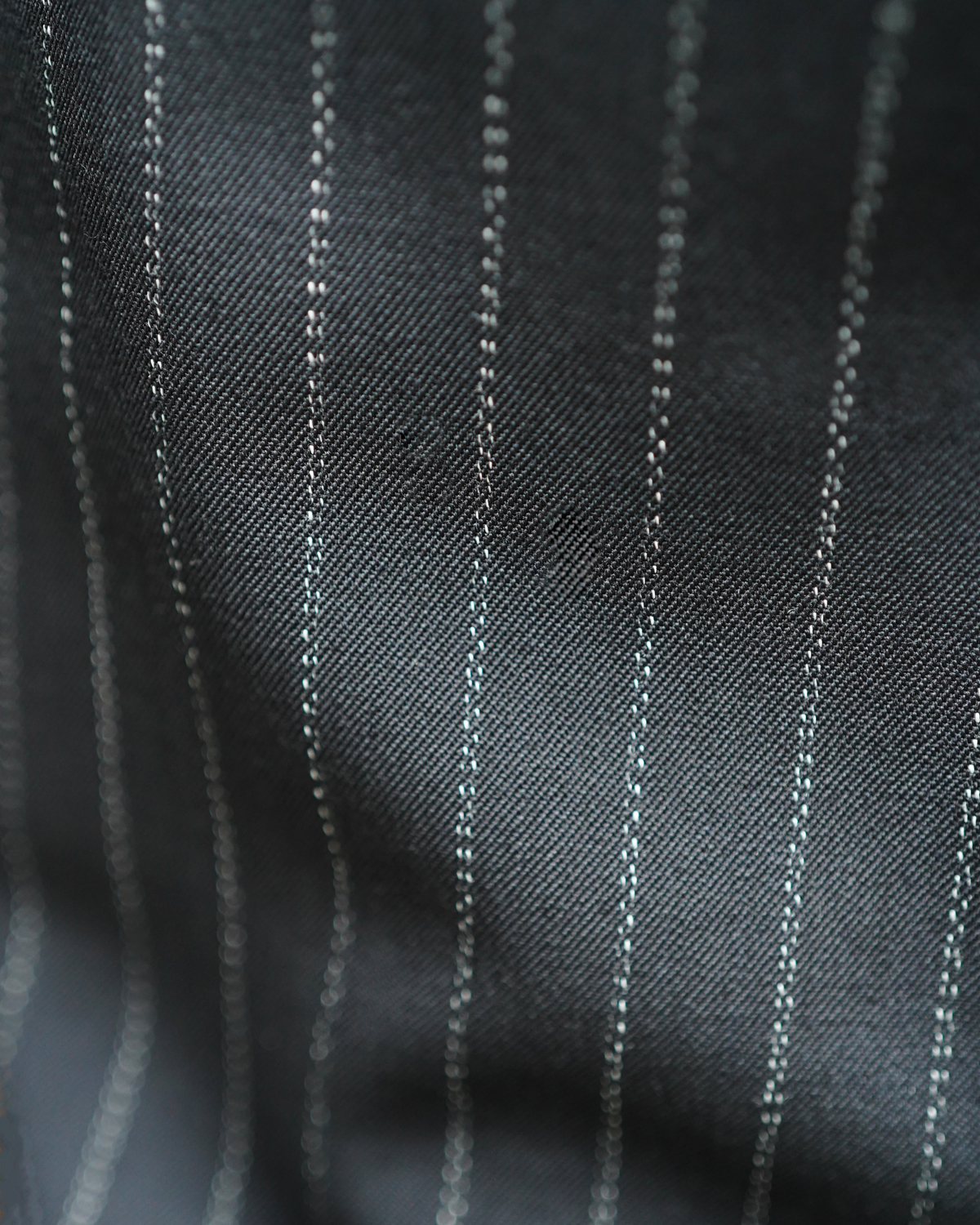 DOUBLE CHALK STRIPE｜WIDE - Black｜NEAT