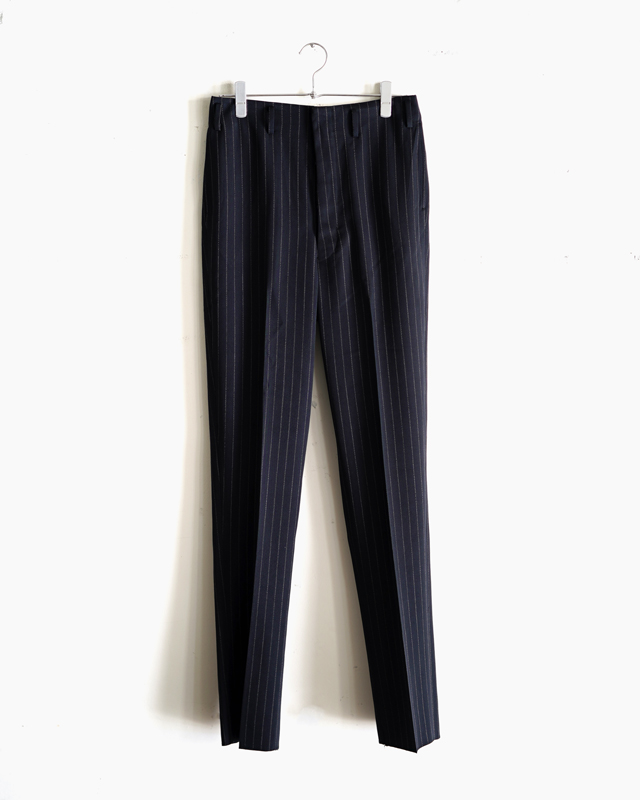 DOUBLE CHALK STRIPE｜TONI – Black｜NEAT