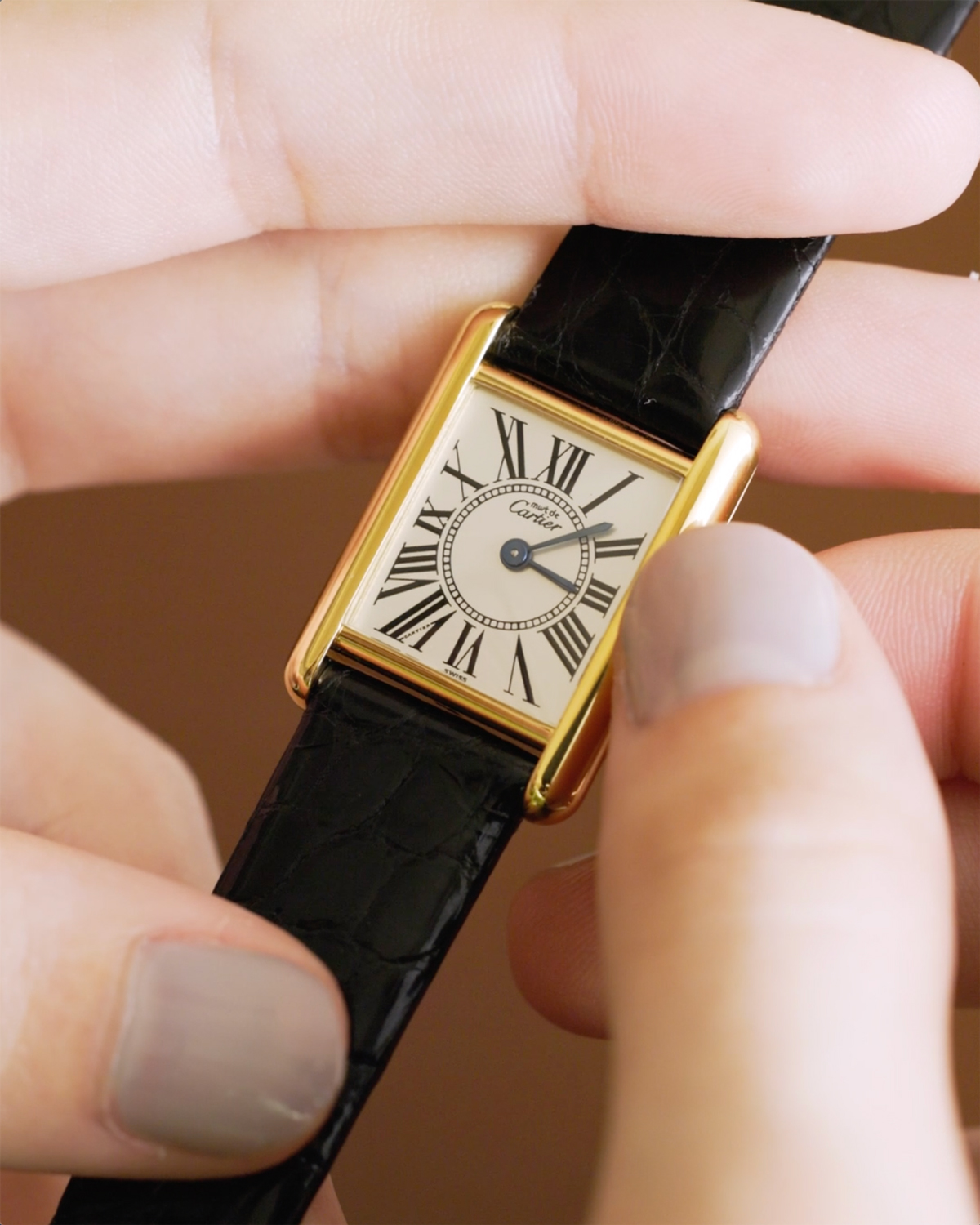 SOLD OUT｜Cartier｜must de Cartier TANK SM｜OPARAN - 90's｜Cartier (Vintage Watch)