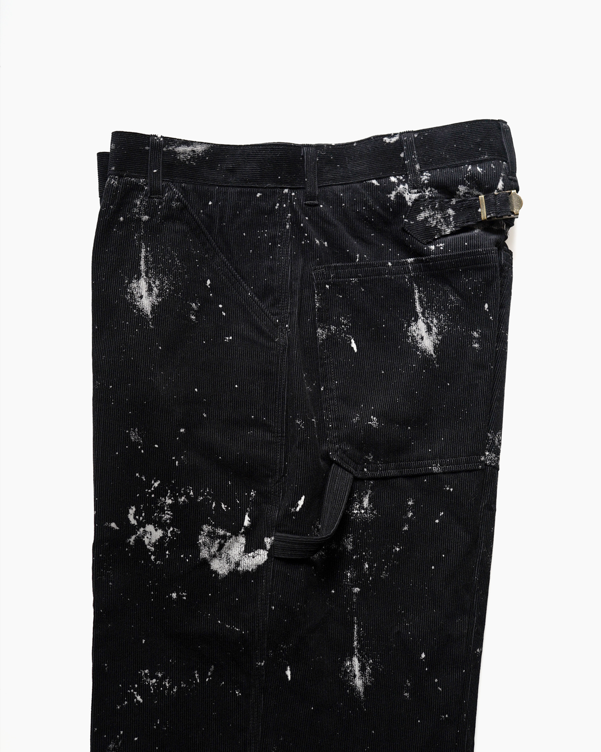 PONTOGLIO SPLASH PRINT CORDUROY｜PAINTER - Black｜NEAT