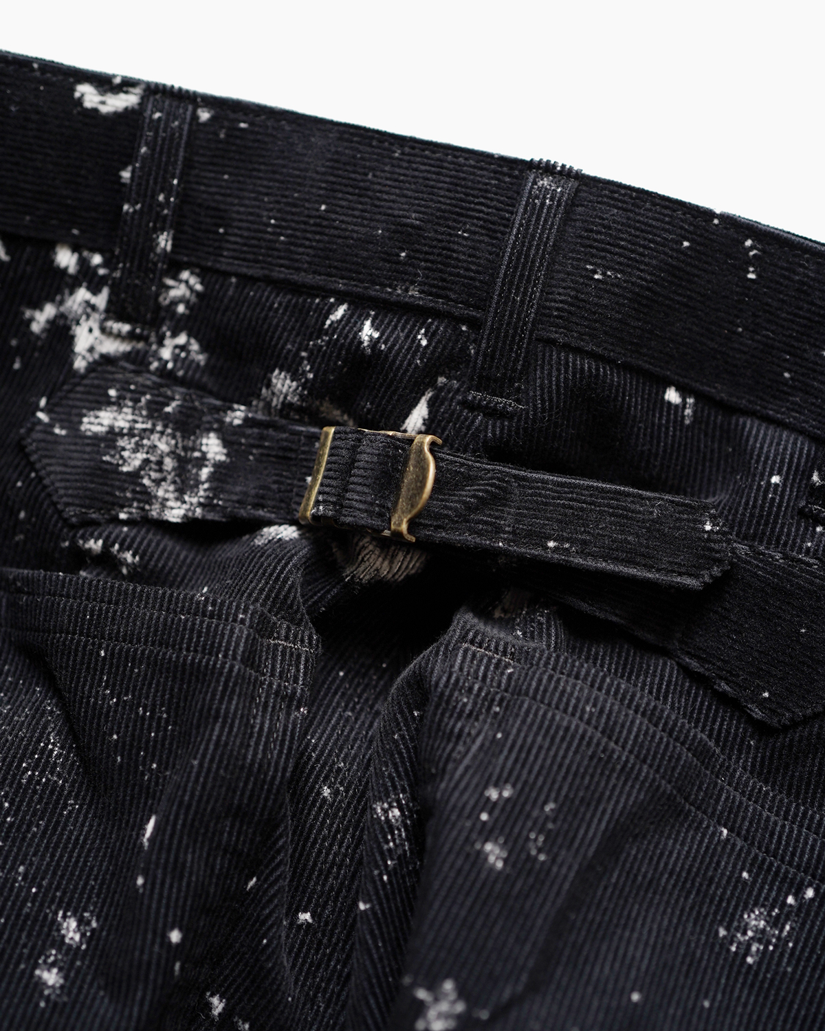 PONTOGLIO SPLASH PRINT CORDUROY｜PAINTER - Black｜NEAT