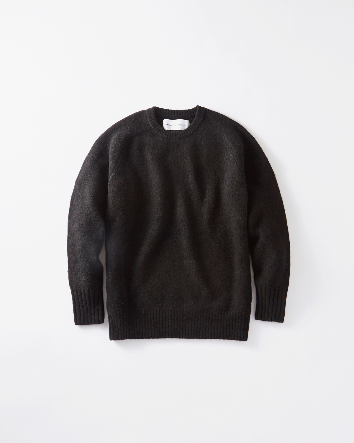 Tibetan yak Shetland sweater - Black｜walenode