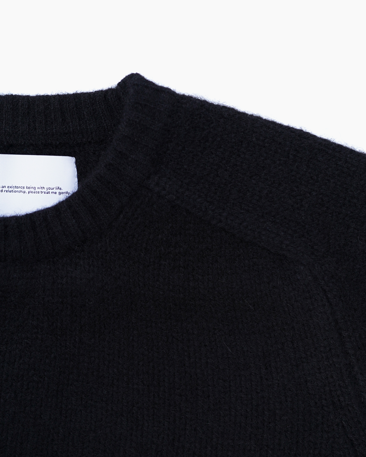 Tibetan yak Shetland sweater - Black｜walenode