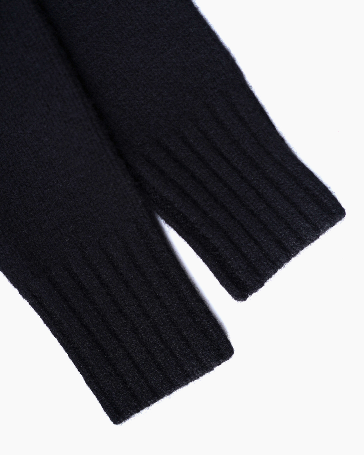 Tibetan yak Shetland sweater - Black｜walenode