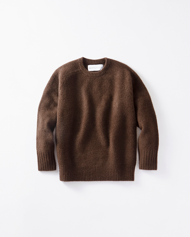 Tibetan yak Shetland sweater – Brown｜walenode