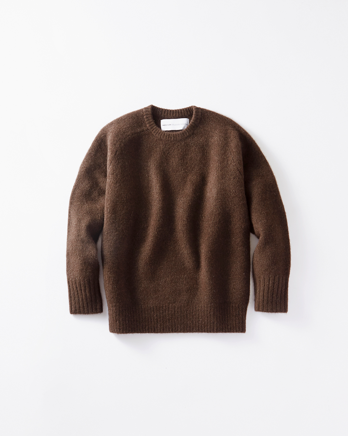 Tibetan yak Shetland sweater - Brown｜walenode