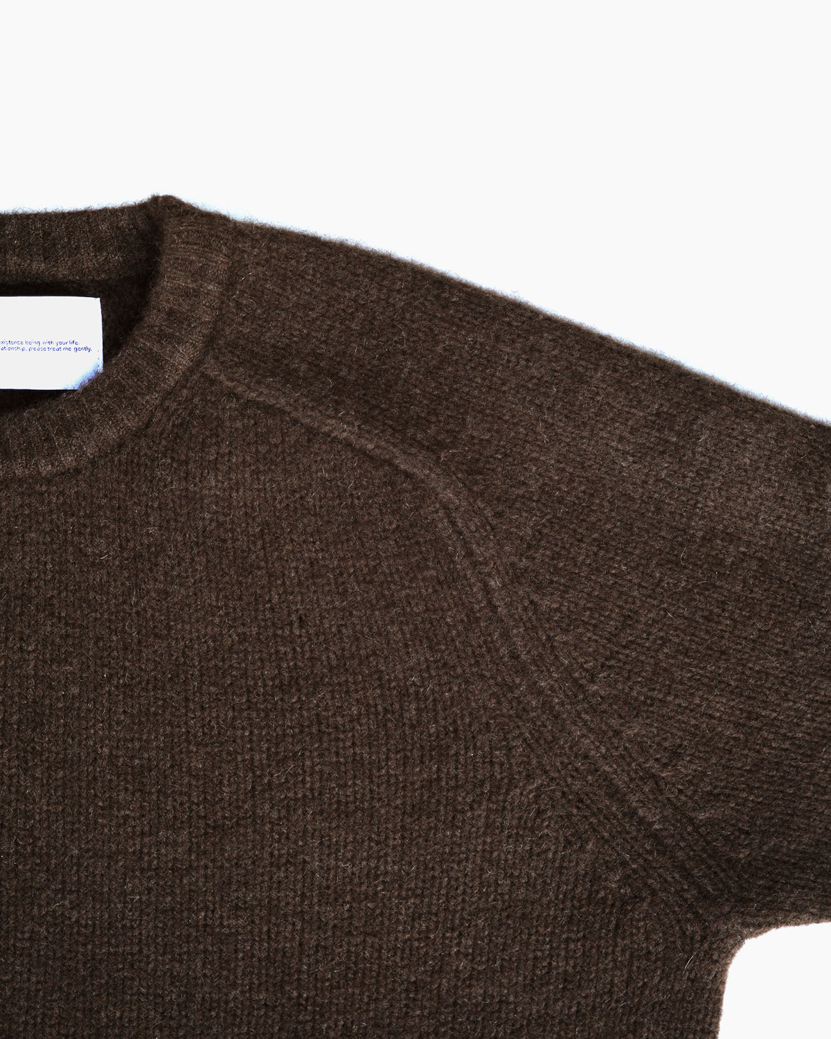 Tibetan yak Shetland sweater - Brown｜walenode