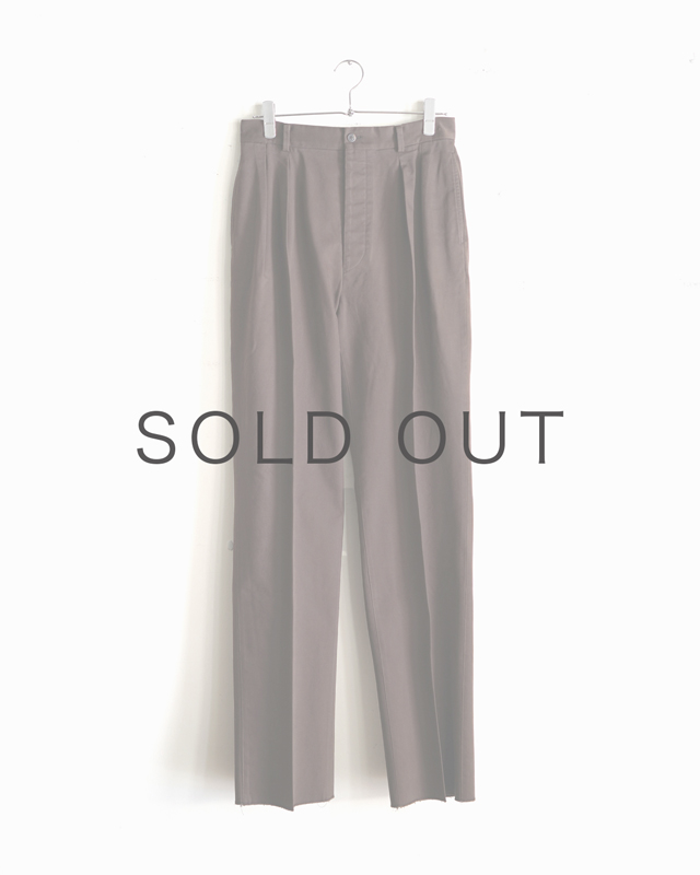 DRILL TWILL｜NEAT Chino – Brown｜NEAT