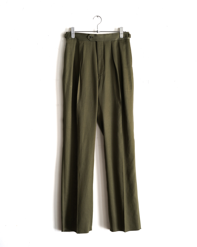LYOCELL CHINO｜WIDE TYPE Ⅱ – Olive｜NEAT