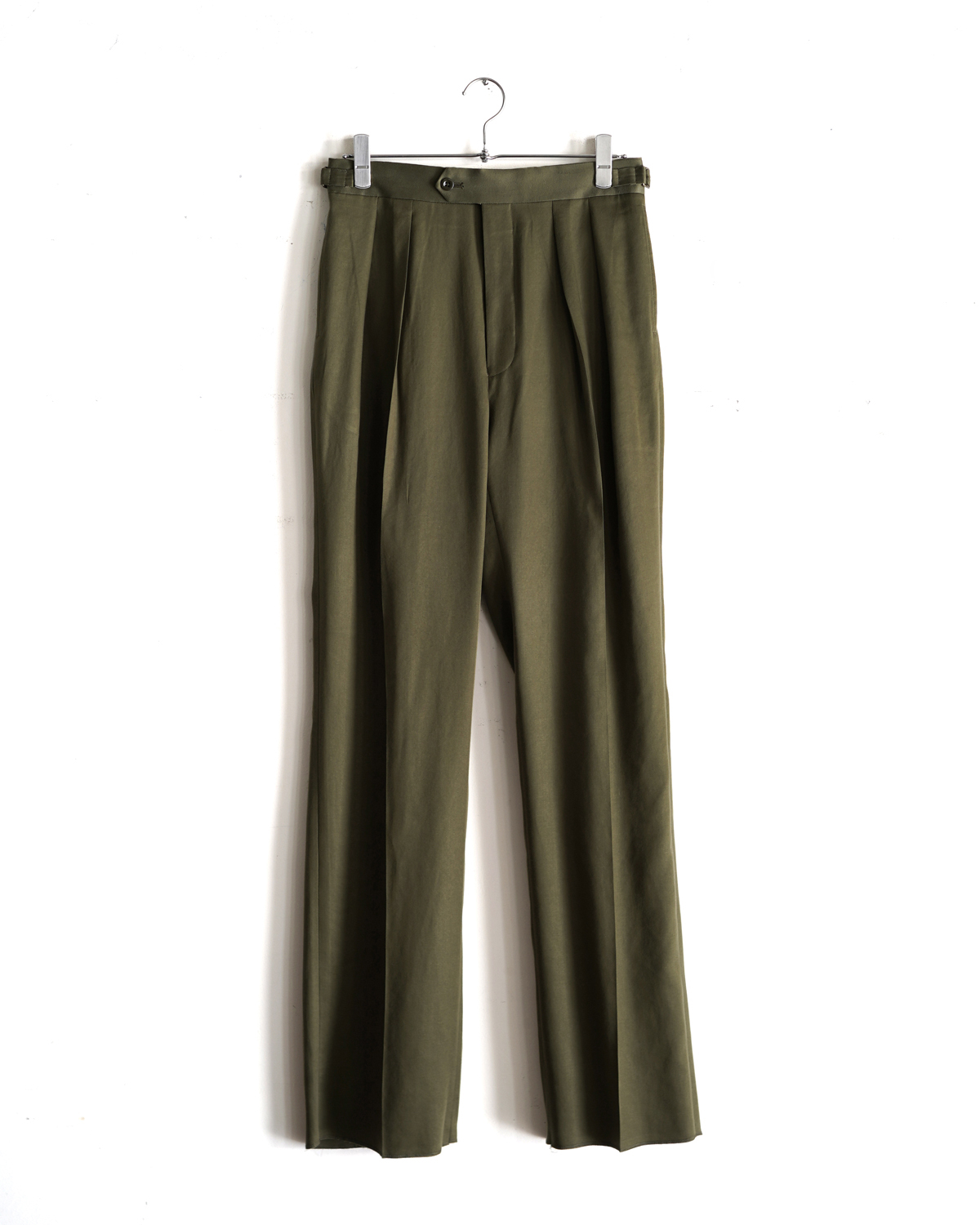 LYOCELL CHINO｜WIDE TYPE Ⅱ - Olive｜NEAT