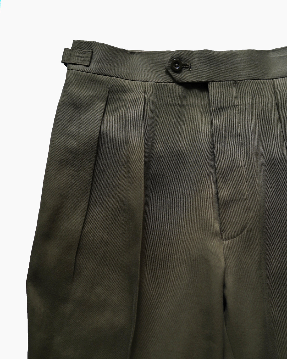 LYOCELL CHINO｜WIDE TYPE Ⅱ - Olive｜NEAT