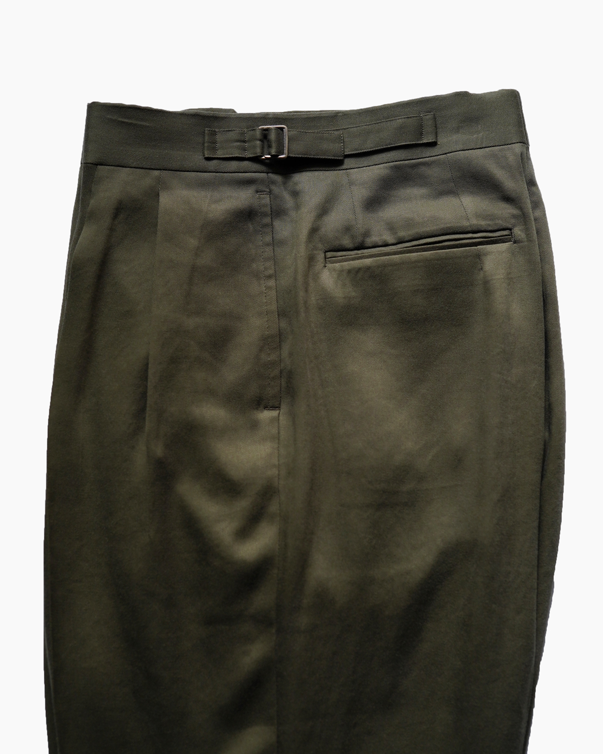 LYOCELL CHINO｜WIDE TYPE Ⅱ - Olive｜NEAT