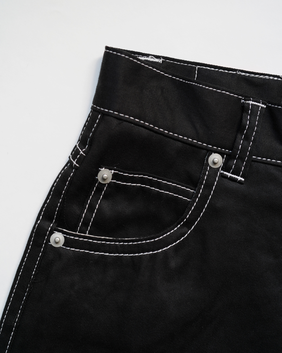 LYOCELL CHINO｜BEACH LOOSE SHORTS - Black｜NEAT