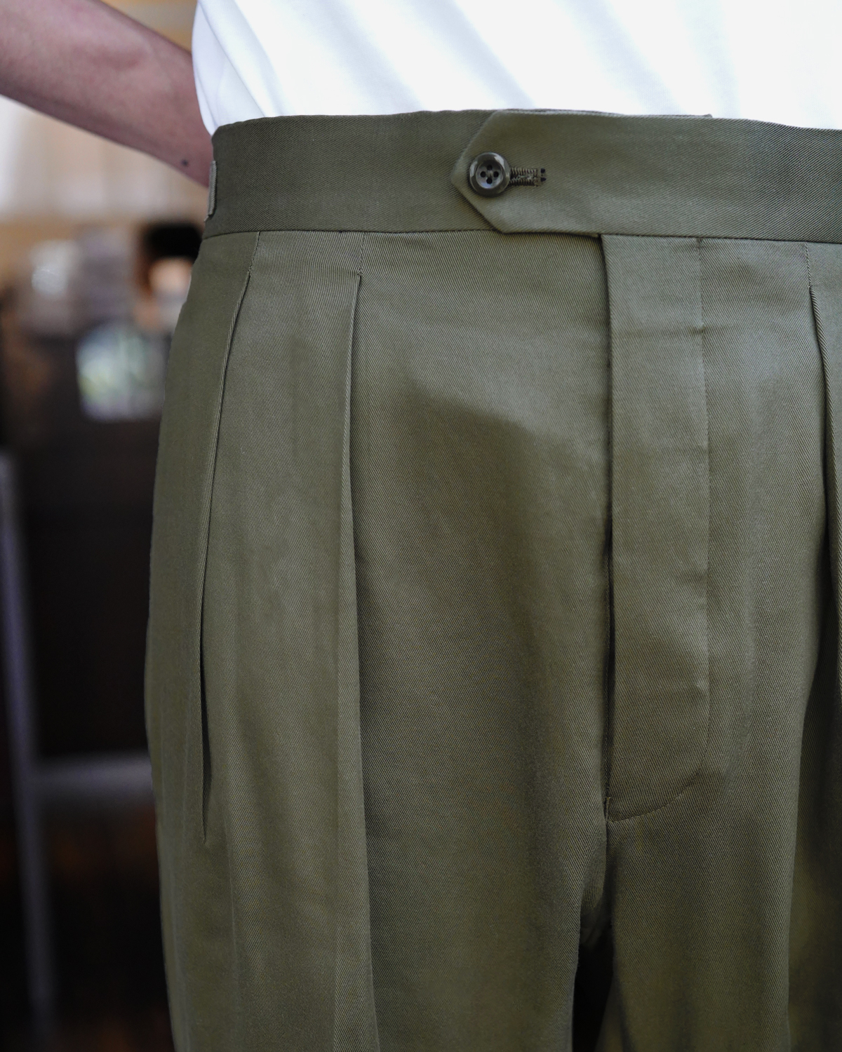 LYOCELL CHINO｜STANDARD TYPE Ⅱ - Olive｜NEAT