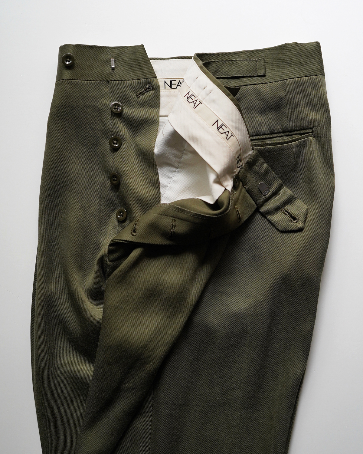 LYOCELL CHINO｜STANDARD TYPE Ⅱ - Olive｜NEAT