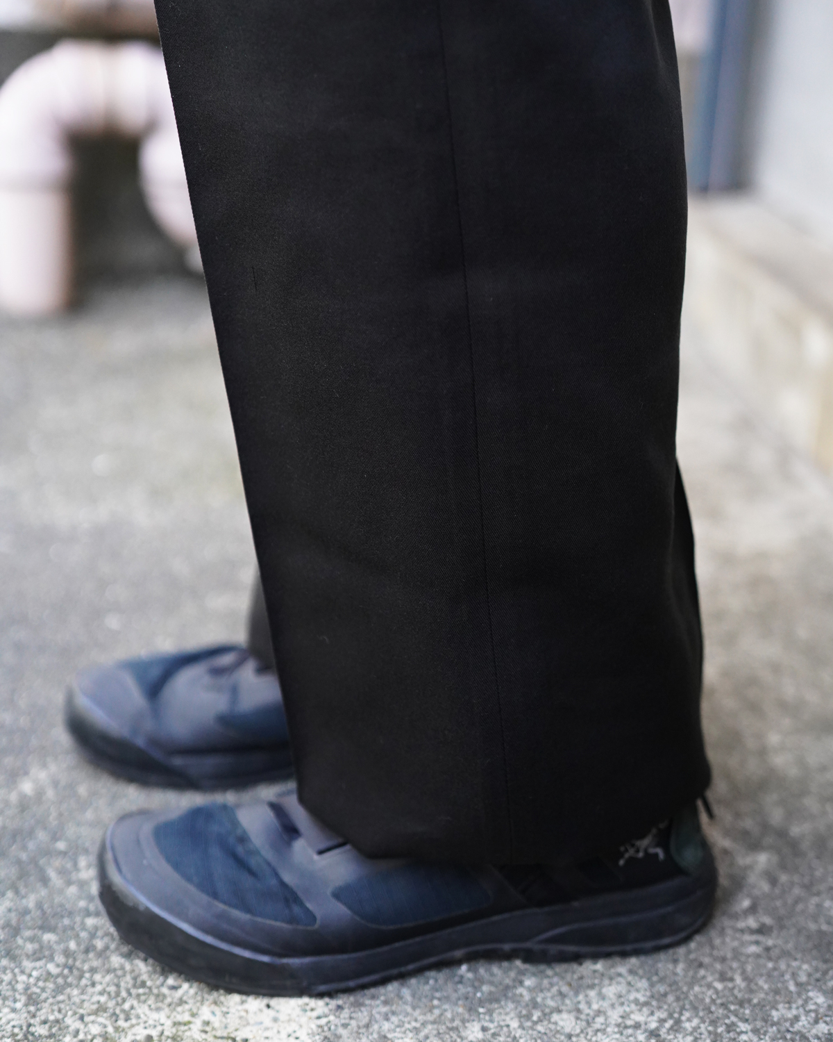 LYOCELL CHINO｜WIDE TYPE Ⅱ - Black｜NEAT