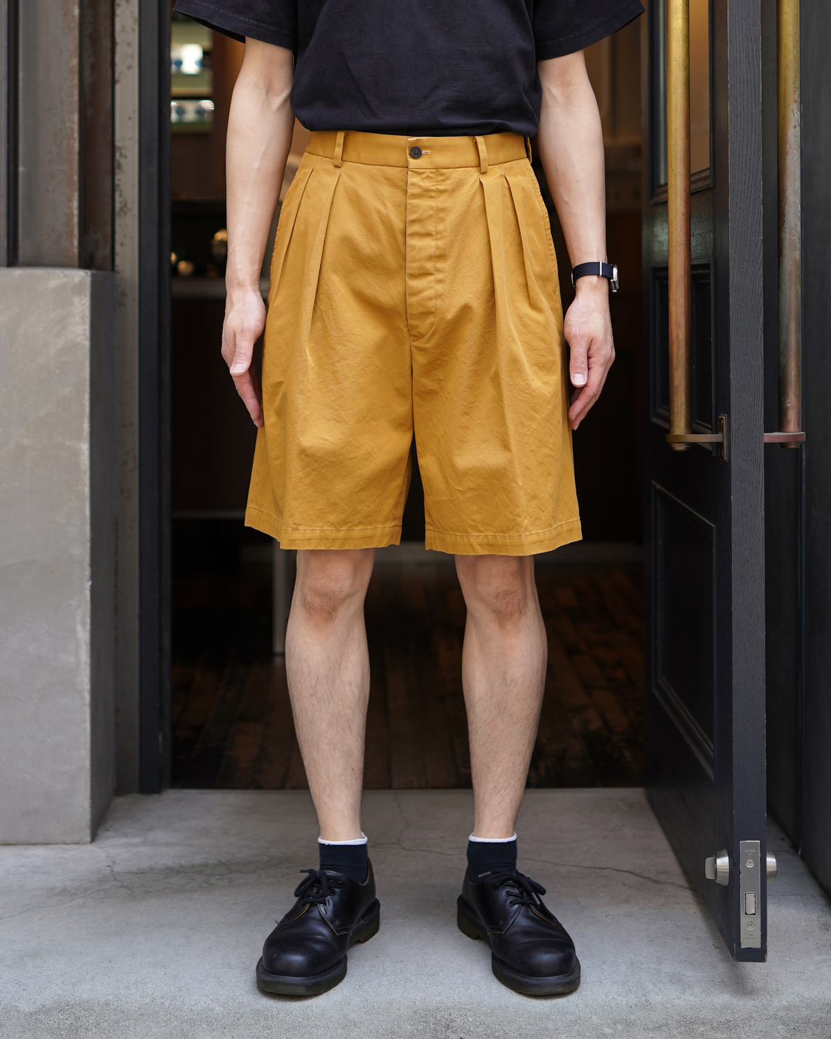 NEAT Chino Shorts – Mustard｜NEAT