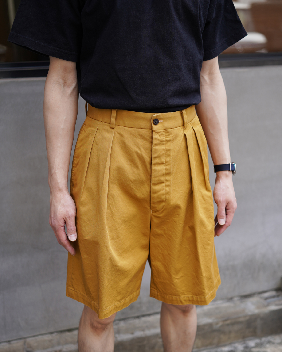 NEAT Chino Shorts - Mustard｜NEAT