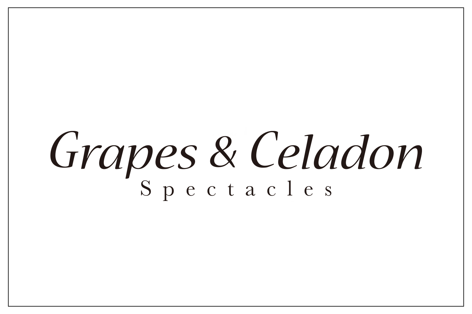 Grapes & Celadon｜価格改定のお知らせ