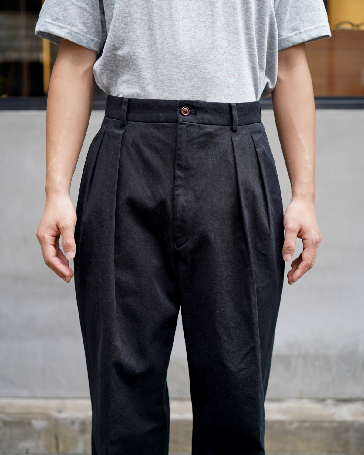 【サイズ46】NEAT　NEAT Chino - BLACK