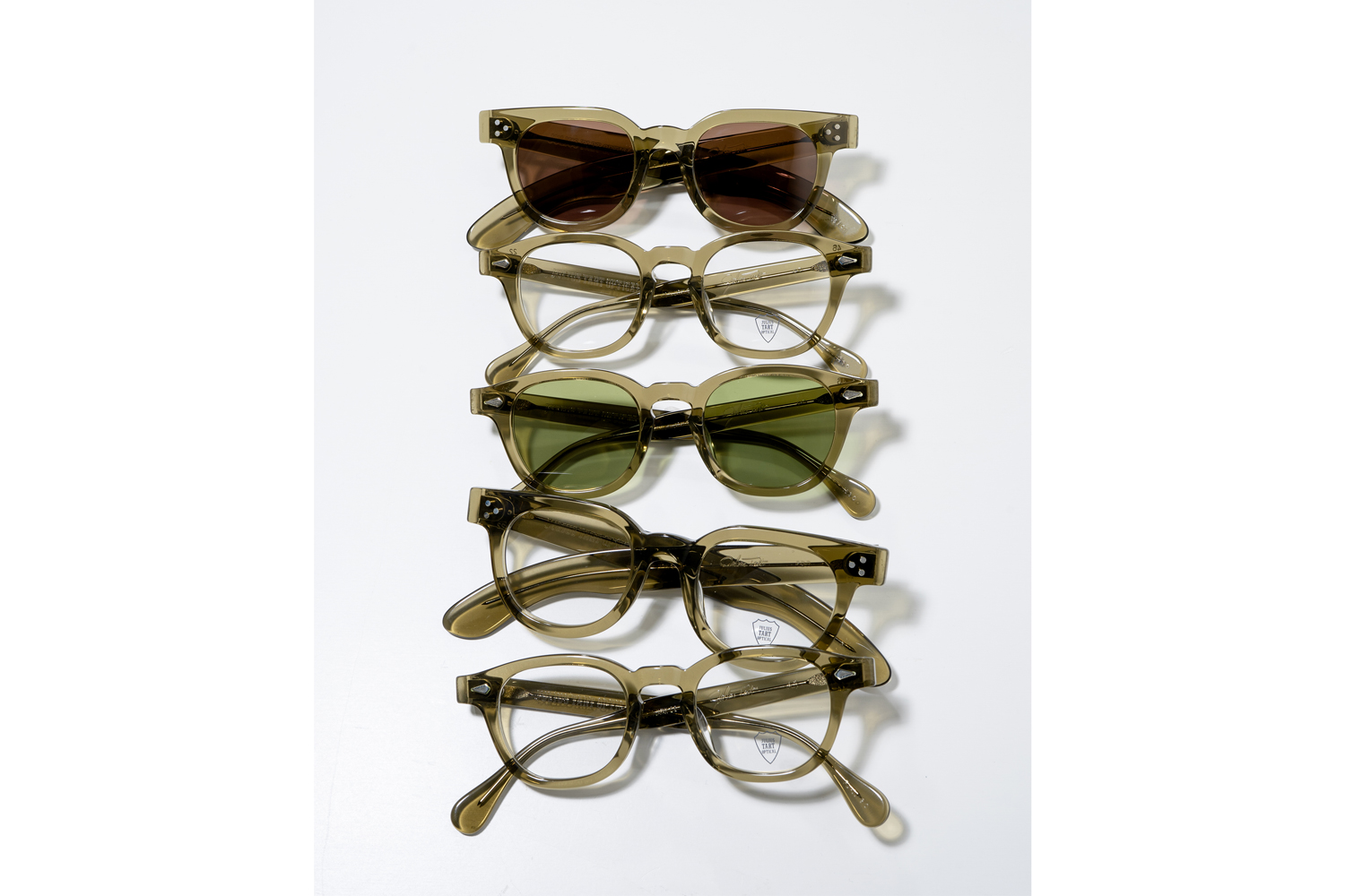 JULIUS TART OPTICAL × Continuer｜AR 46 - OLIVE / LIMITED｜JULIUS TART OPTICAL