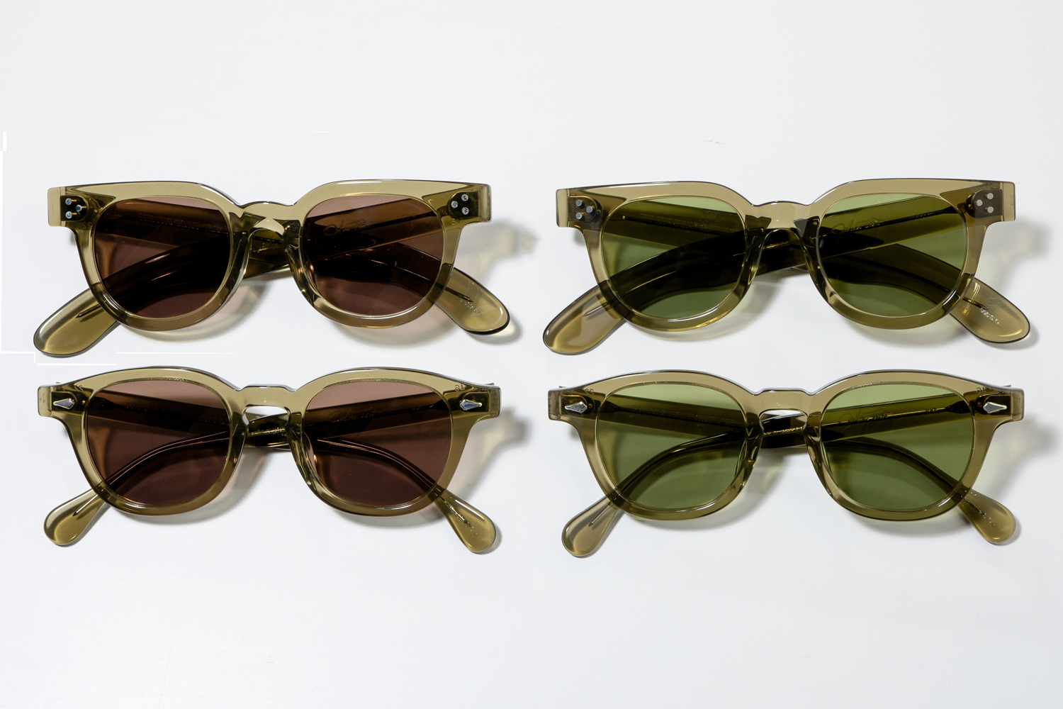 JULIUS TART OPTICAL × Continuer｜AR 46 SG - OLIVE / LIMITED - GN-30｜JULIUS TART OPTICAL