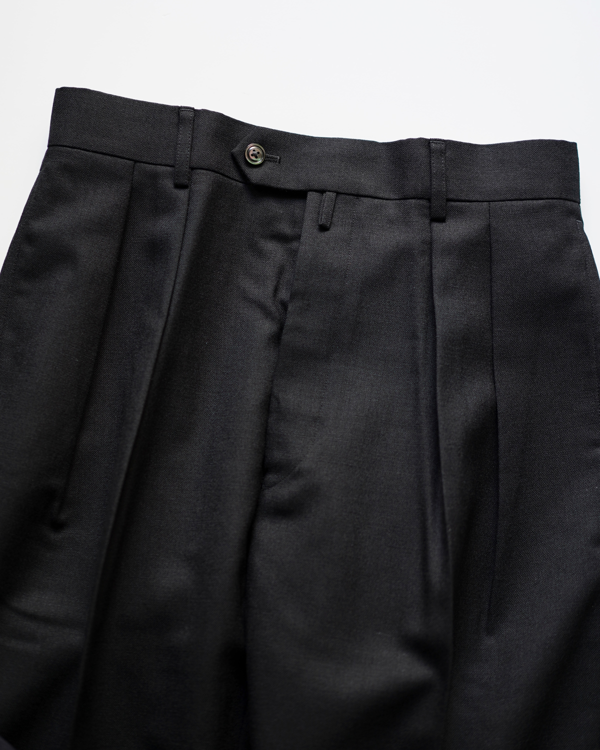 SCOTCH CHEVIOT｜WIDE TYPE Ⅰ - Black｜NEAT