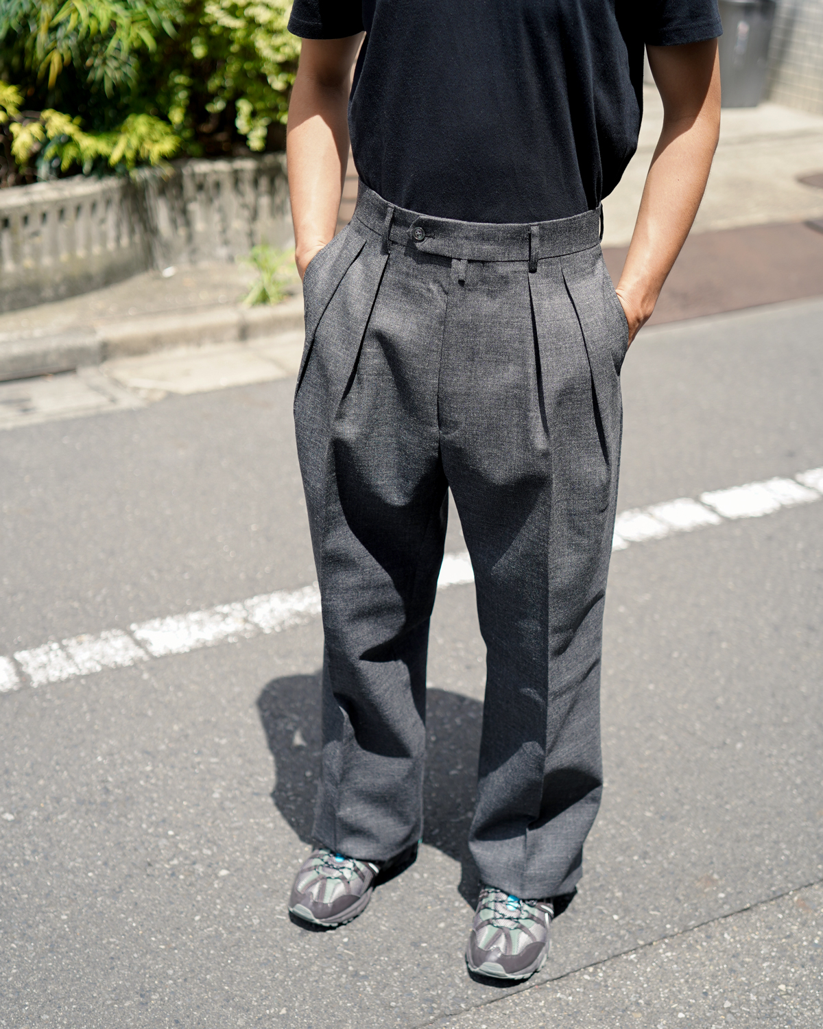 SCOTCH CHEVIOT｜WIDE TYPE Ⅰ - Gray｜NEAT