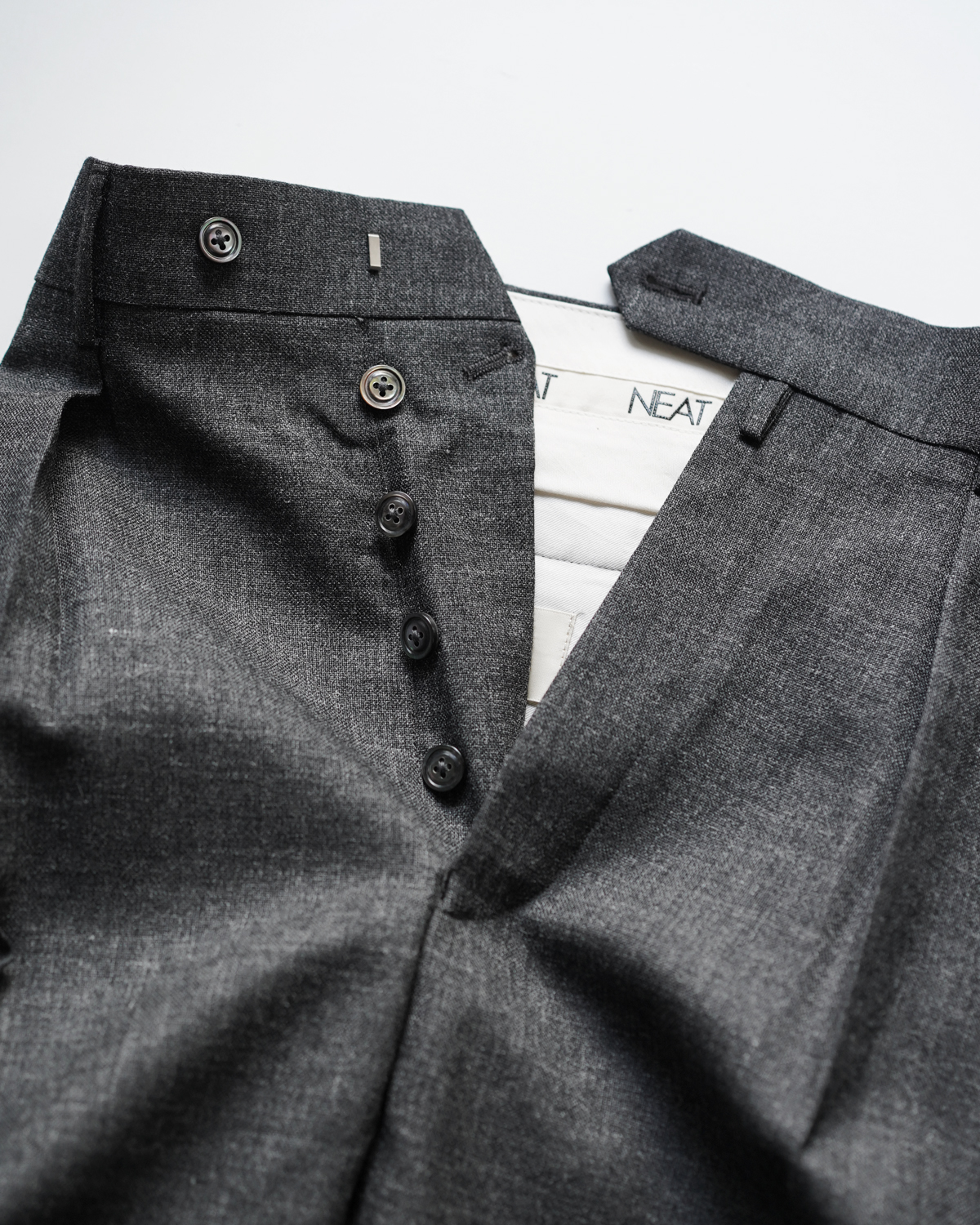 SCOTCH CHEVIOT｜WIDE TYPE Ⅰ - Gray｜NEAT