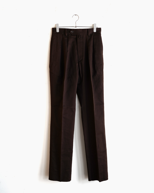 SUSTAINABLE DRILL TWILL COTTON｜STANDARD TYPE Ⅰ – Brown｜NEAT