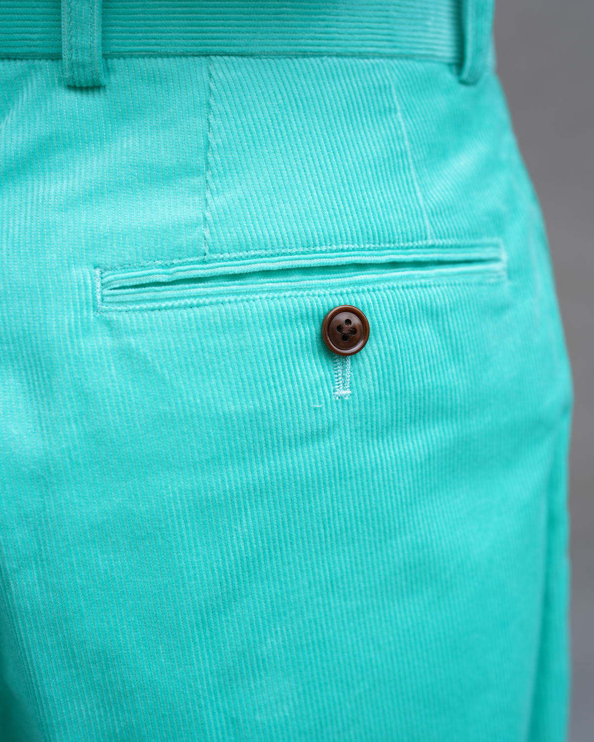 PONTOGLIO CORDUROY｜NEAT Chino - Mint Green｜NEAT